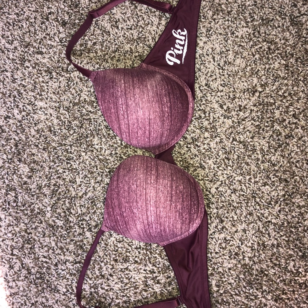 Maroon PINK bra